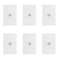 thumbnail image 1 of Placa Con 2 Apagadores De Escalera Y 1 Contacto Lucek FlatPack 6 blanco, 1 of 4