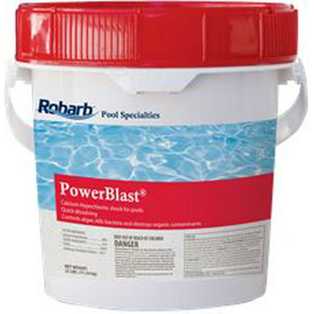 ROBARB™ POWERBLAST® GRANULAR POOL SHOCK, 25LB. PAIL Advantis