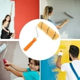 thumbnail image 5 of PTOOTP Paint Roller Set 2 Pcs for Walls Ceilings Furniture, Assorted Colors, Smooth Finish, Easy to Use, 5 of 8