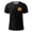 Black, variant on Dakiuu Halloween Pumpkin Face Graphic T Shirt for Men Women Unisex Casual Short Sleeve Tee Classic Loose Fit Autumn Everyday Wear