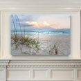 thumbnail image 1 of 1pc, Home Wall Art Sunset View At Calm White Sandy Beach Canvas Prints For Living Room Office Walls No Frame, 1 of 4