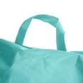 thumbnail image 3 of Urban Shop Supportive Polyester Canvas Bean Bag with Pocket, Aqua, 3 of 5