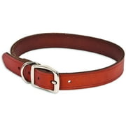New Petmate 10831 1 By 22 Inch Brown Leather Collar (Case of 2),1 Each