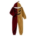 thumbnail image 5 of RFQWOVSR Adult Hooded Onesie Pajama with Print for Family Matching S, 5 of 5