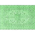 thumbnail image 1 of Ahgly Company Indoor Rectangle Persian Emerald Green Traditional Area Rugs, 7' x 9', 1 of 4