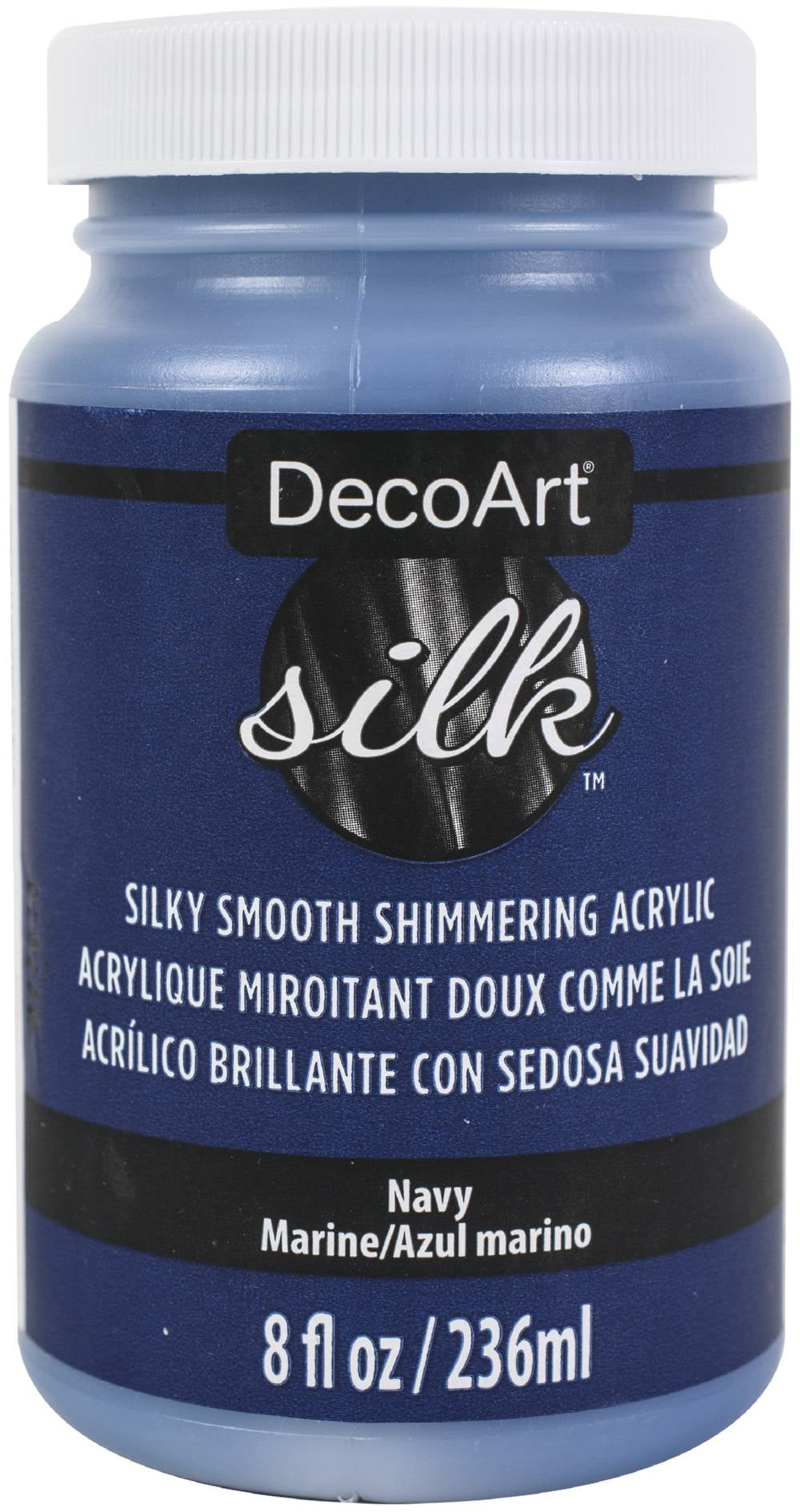 silk navy paint