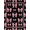 Pink Black, Pattern 10, variant on ODIKA 8'x10' Washable Area Rug Non-Slip Chair-Friendly Mat Pink Delicate Ribbon Themed Symmetrical Polka Dot Shaped for Dining Room, Large Office, Lounge