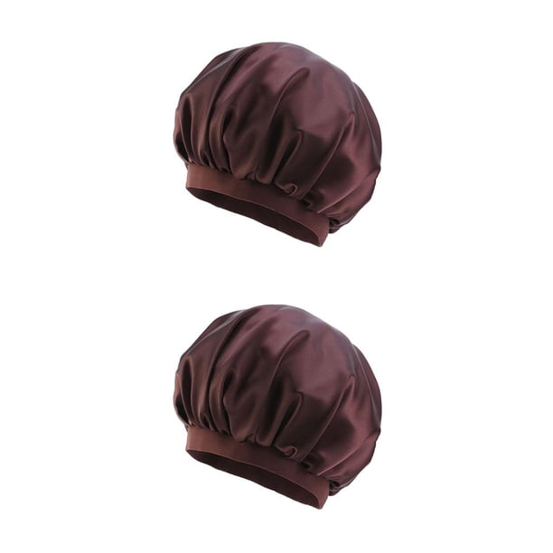 Sonducket Gorro de satén para el pelo, gorro de quimioterapia de ala ancha, sombrero de moda, turbante, cubierta para la cabeza, envolturas para el Type4 NO4 Sonducket CBP197358
