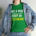 thumbnail image 7 of Save a Wire - Strip An Electrician Shirt - Funny Electrician Gift - ID: 470, 7 of 7