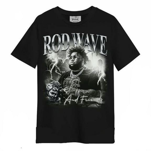 Rod Wave Rap Unisex T-Shirt Black Color