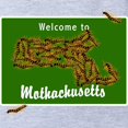 thumbnail image 2 of CafePress - Mothachusetts B - Cute Infant Baby Football Bodysuit, 2 of 3