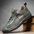 thumbnail image 4 of NexTorq Ladies Walking Shoes, Women's Fashion Sneakers, Slip On Sneakers for Women, Women's Mesh Casual Fashion Sneakers Retro Breathable Walking Shoes Lightweight Classic Tennis Trainers, Green, 10, 4 of 8