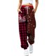 thumbnail image 3 of Pantalones deportivos casuales holgados con estampado navideño para mujer de Europa y América Pantalones casuales para mujer, 3 of 5
