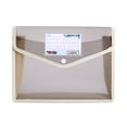 thumbnail image 2 of Clearance! Denhf Plastic Expanding File Folder, Folders for Documents with Snap Closure, Colorful File Folder Organizer Holder, Transparent Accordion File Pouch, Fit Letter/A4 Size, Gray, 2 of 8