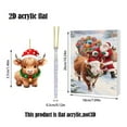 thumbnail image 3 of Home Decorate 2025 Holiday Advent Calendar Advent Calendar Collectible Funny Cow Commemorative Collectible Home Decorate Kitchen Timer Digital Rechargeable Chocolate Christmas Countdown Calendar Mini, 3 of 6