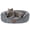 Grey, variant on U By Bedsure Round Cat Bed, Washable Pet Beds for Puppy and Kitten with Slip-Resistant Bottom, 20 In, Gray