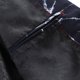 thumbnail image 5 of Abrigo de traje de un botón de una sola fila de corte entallado de manga larga con estampado informal para hombre Pompotops oipoqjl21937, 5 of 9
