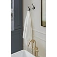 thumbnail image 2 of Amerock Granlyn Transitional Double Prong Matte Black Wall Hook, 2 of 9