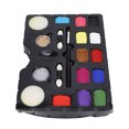 thumbnail image 4 of Face Body Paint Kit, Bright Color Professional Water Based Face Painting Palette For Cosplay Party For Children ANGGREK Otros, 4 of 8