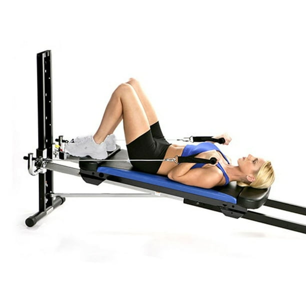 Total Gym XLS Men Women Universal Full Body Home Gym Machine w Accessories Walmart