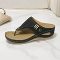thumbnail image 1 of Sandalias Dedo Del Pie Cuña Casuales Huecas Verano Mujeres Ortopédicas Avistables Cómodo para Viajar Al Aire Libre, 1 of 6