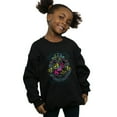 thumbnail image 2 of Harry Potter Girls Neon Hogwarts Crest Sweatshirt, 2 of 5
