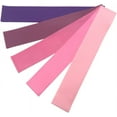 thumbnail image 6 of HAOSHICS Resistance Bands, Exercise Workout Bands for Women and Men, 1 or 5 Set of Stretch Bands for Booty Legs, Pilates Flexbands, 6 of 7
