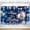 4th, variant on Custom Navy Blue and Silver Theme Birthday Banner for Party Happy Birthday Backdrop Decoration Personalized with Name and Photo 5*7FT