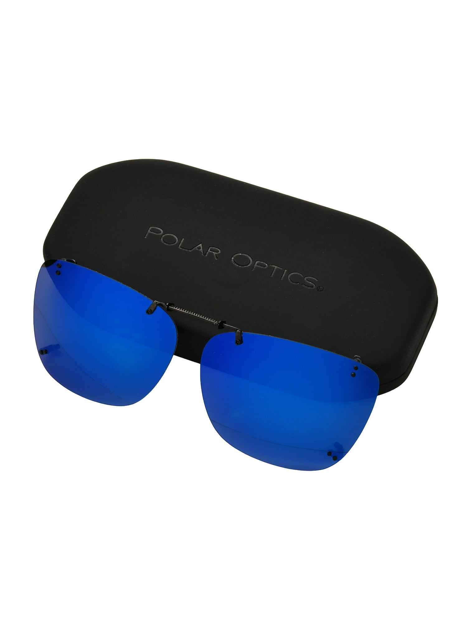 PolarOptics® ClipOn RECM 56 Rectangle Polarized Sunglasses