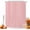 Coral pink, variant on Modern Minimalist Shower Curtain, Waterproof Shower Curtains for Bathroom, Boho Solid Color Blue Washable Fabric Bathtub Curtain Set Bath Decor with 12 Hooks Stall 36"x72"