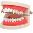 thumbnail image 3 of Lureen Metal Grillz Vampire Fangs Dracula Hip Hop Grills For Your Teeth, 3 of 4