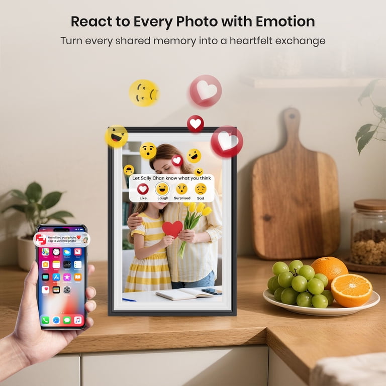 Frameo Digital Photo Frame 10.1inch NUSICAN WiFi Electric Picture