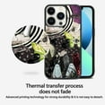 thumbnail image 3 of Halloween Ghost for iPhone 11 Pro Case, Cute Aesthetic Fashion Jigsaw Puzzle Shock-Absorbent Protective,Black, 3 of 6