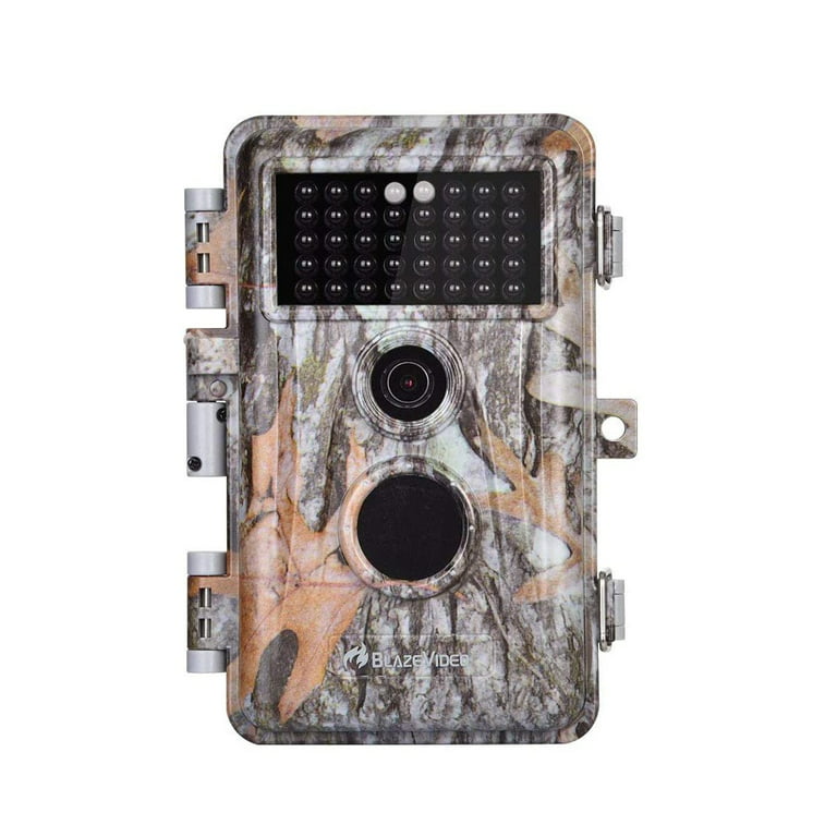Motherland Korea Trække på BlazeVideo Professional Game Hunting Trail Camera 24MP 1296P H.264 Video No  Glow with Night Vision Motion Activated IP66 Waterproof Photo and Video  Model, Time Lapse and Password Protected - Walmart.com