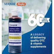 محلول Povidone-Iodine السائل الرئيسي 10٪ 8 Fl. اوز.