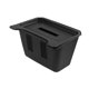 thumbnail image 5 of Caja de almacenamiento debajo del asiento Contenedor Organizador de asiento trasero para modelo y Fácil de Negro, 5 of 9