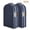 Navy blue, variant on 2-Pack 40-Inch Cotton Linen Hanging Garment Bag, Breathable Dust-Proof Clothing Storage with Clear Panel, Blue