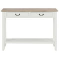 thumbnail image 3 of Side Table Charmma Console Table White 43.3"x13.7"x31.4" Wood, 3 of 8