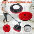 thumbnail image 3 of 2 Pack Upgraded Replacement Pads for Shark Steam Mop - Advanced Scrubbing Brush Heads with Microfiber Surface | Deep Cleans Grout & Removes Stubborn Stains | Fits S7000/S8201/S8001/S7201 Models, 3 of 9
