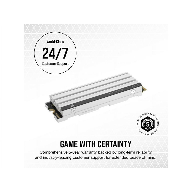 Corsair MP600 Elite M.2 2280 1TB PCI-Express 4.0 x4, NVMe 1.4 3D