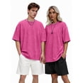 thumbnail image 4 of Sundazz Oversized T Shirts for Women Cotton Vintage Acid Wash Tees Baggy Shirts Trendy Casual Tops, 4 of 8
