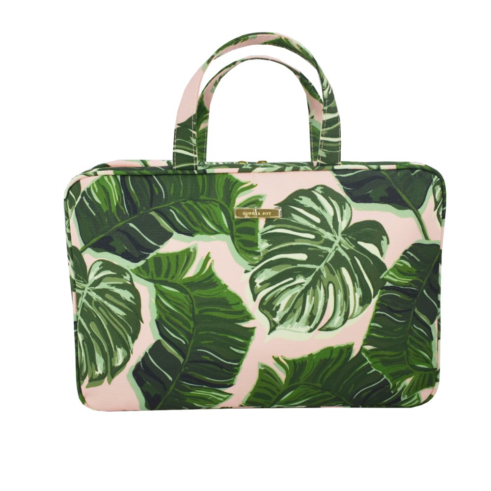 Sophia Joy by Conair, Palm Weekender Cosmetic Bag