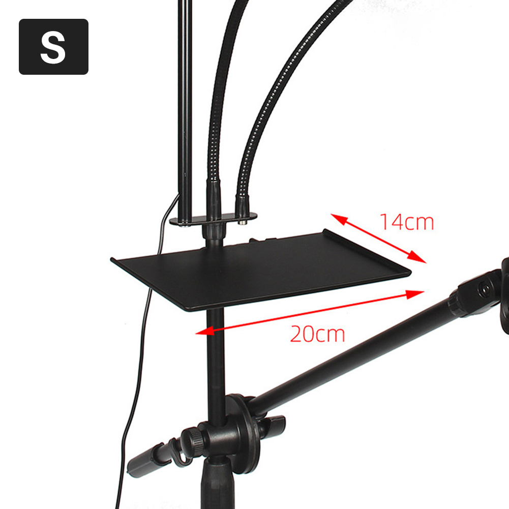 Sound Card Tray Live Broadcast Microphone Rack Stand Phone Clip Holder