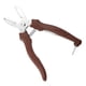 thumbnail image 4 of Tijeras para mijo, accesorios de cocina, pelador multifunción portátil con clip de apertura Marrón, 4 of 9