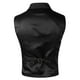 thumbnail image 5 of Chaleco de traje de estilo corte de hombre: chaqueta sin mangas de poliéster, color liso, ocio de moda, tallas S-XXXL para trabajo/fiesta, 5 of 7