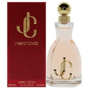 Jimmy Choo Ladies I Want Choo Eau de Parfum Spray, Perfume for Women, 100 ml/3.3 fl oz