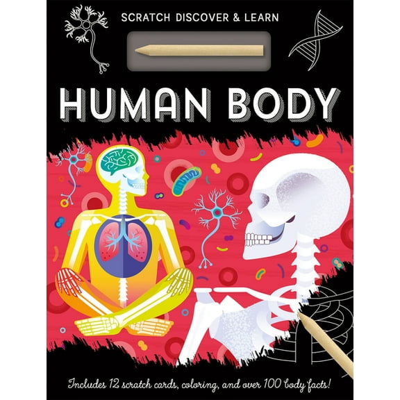 Scratch, Discover & Learn Human Body, (Hardcover)