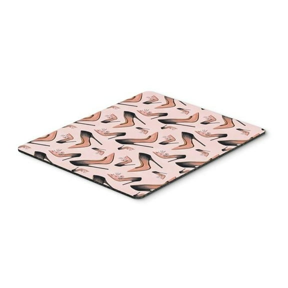 Watercolor Fashion Diva Shoes Mouse Pad - Hot Pad or Trivet