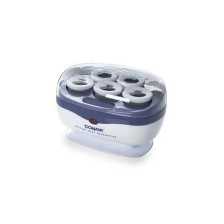 Conair Jumbo Hair Roller Travel Hair set with Clips for Curls and Waves