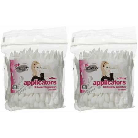 Swisspers Premium Cosmetic Applicators - 80 ct - 2 pk NEW